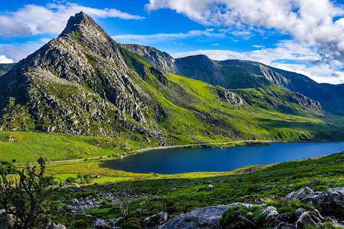 Wales - Coastal Mountain Landscape